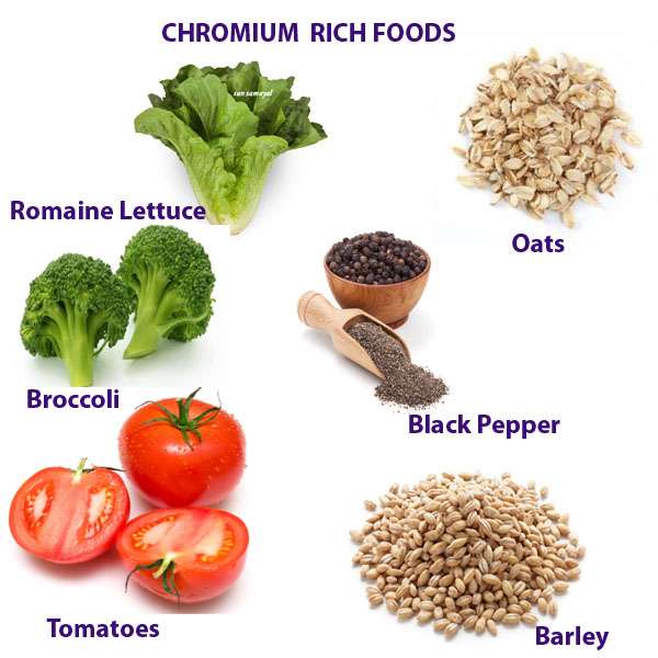 CHROMIUM RICH FOODS