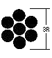 W wire rope structure